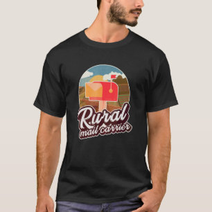 Mailman Postarbeiter Post Rural Mail Carr T-Shirt