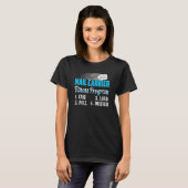 Mailman Postman Postman Worker _6 T-Shirt (Vorne ganz)