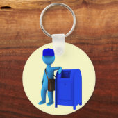 Mailman Schlüsselanhänger (Vorderseite)