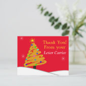 Mailman THANK YOU POSTCARDS 9 Postkarte (Stehend Vorderseite)