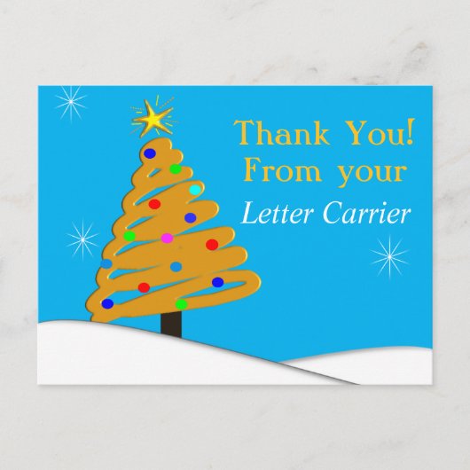 Mailman THANK YOU POSTCARDS IV Postkarte (Vorderseite)