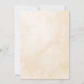 Mailneutrale Dusche moderne Babydusche Einladung (Rückseite)