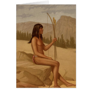 Maimun, ein Mohave-Indianer