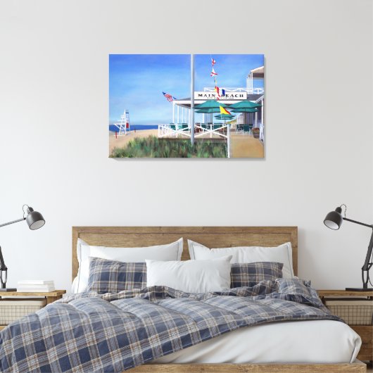 Main Beach Pavillion East Hampton Leinwanddruck (Insitu (Schlafzimmer))