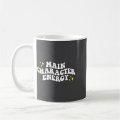 Main-character Energy Quote Kaffeetasse (Links)