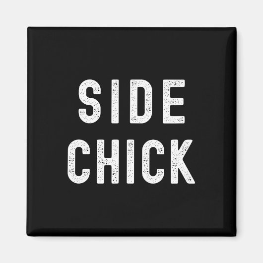 Main Man Side Chick Couples Thanksgiving Christmas Magnet (Vorne)