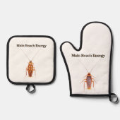 Main Roach Energy Oven Mitt & Pot Holder Set | The (Vorderseite)