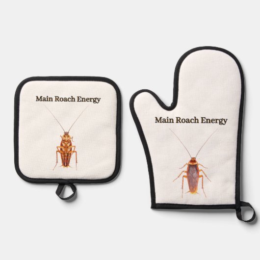 Main Roach Energy Oven Mitt & Pot Holder Set | The (Vorderseite)