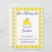 Main Squeeze Birthday Invitation Birthday Card Einladung (Vorderseite)