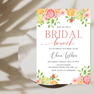 Main Squeeze Brautparty-Einladung mit Zitrone Einladung