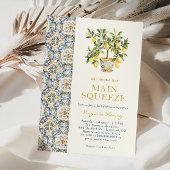 Main Squeeze Bridal Shower Einladung