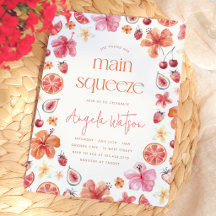 Main Squeeze Citrus Brautparty-Einladung