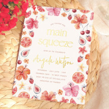 Main Squeeze Citrus Brautparty