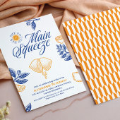 Main Squeeze Citrus Brautparty Lemon Bright Einladung