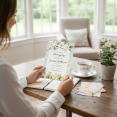 Main Squeeze Citrus Floral Bridal Shower Einladung