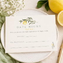 Main Squeeze Lemon Brautparty Date Night Ideen