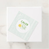 Main squeeze Lemon First Birthday Geschenkanhänger (Beispiel)