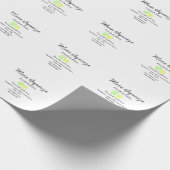 Main squeeze lemon juice homemade business name geschenkpapier (Ecke)