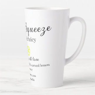 Main squeeze lemon juice homemade business name  milchtasse