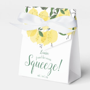 Main Squeeze Lemons Brautparty  Geschenkschachtel