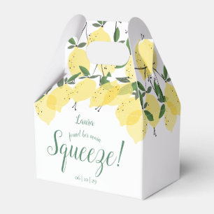 Main Squeeze Lemons Brautparty  Geschenkschachtel