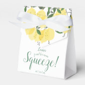 Main Squeeze Lemons Bridal Shower Geschenkschachtel (Vorderseite)
