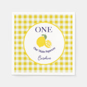 Main Squeeze Paper Napkin Kids Birthday Serviette (Vorderseite)