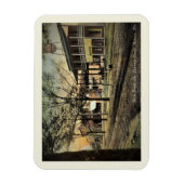 Main St., Auburn, Alabama Vintag Style Magnet (Vertikal)