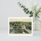 Main St. aus Bluff, Clinton, NJ Vintag Postkarte (Stehend Vorderseite)