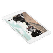 Main St., Belmar, New Jersey 1906 Postkarte Magnet (Rechte Seite)