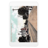 Main St., Belmar, New Jersey 1906 Postkarte Magnet (Vertikal)