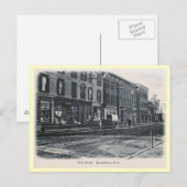 Main St, Bound Brook, New Jersey Vintag Postkarte (Vorne/Hinten)