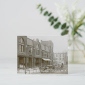 Main St., Clinton, New Jersey 1909 Postkarte (Stehend Vorderseite)