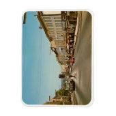 Main St, Danbury, CT Vintag Postcard Magnet (Vertikal)