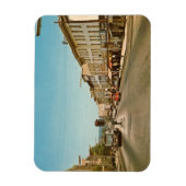 Main St, Danbury, CT Vintag Postcard Magnet (Vertikal)