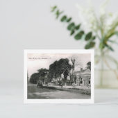 Main St., East Hampton, NY Vintag Postkarte (Stehend Vorderseite)