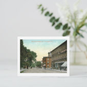 Main St., Flemington, NJ Vintag Postkarte (Stehend Vorderseite)