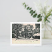 Main St., Hackensack NJ Vintage Postkarte (Stehend Vorderseite)