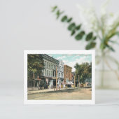 Main St., Looking West, Somerville NJ Vintag Postkarte (Stehend Vorderseite)