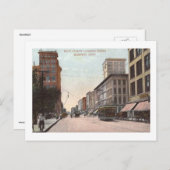 Main St., Memphis, Tennessee Vintag Postkarte (Vorne/Hinten)