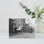 Main St., nördlich von 6., Little Rock Postkarte (Stehend Vorderseite)