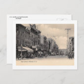 Main St., Paterson New Jersey Vintag Postkarte (Vorne/Hinten)