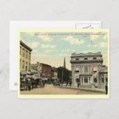 Main St., Peekskill, New York Vintag Postkarte (Vorne/Hinten)