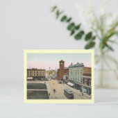 Main St., Salem, North Carolina Vintag Postkarte (Stehend Vorderseite)