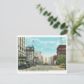 Main St., Salt Lake City, Utah Vintag Postkarte (Stehend Vorderseite)