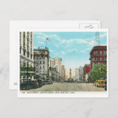 Main St., Salt Lake City, Utah Vintag Postkarte (Vorne/Hinten)