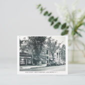 Main St., Southampton, Long Island NY Vintag Postkarte (Stehend Vorderseite)