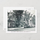 Main St., Southampton, Long Island NY Vintag Postkarte (Vorne/Hinten)