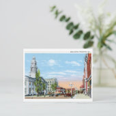Main St., Winchester, Kentucky Vintag Postkarte (Stehend Vorderseite)