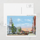 Main St., Winchester, Kentucky Vintag Postkarte (Vorne/Hinten)